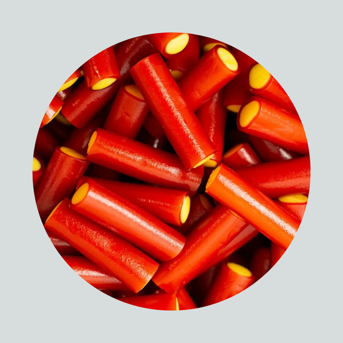 Lemon Rhubarb Licorice Logs