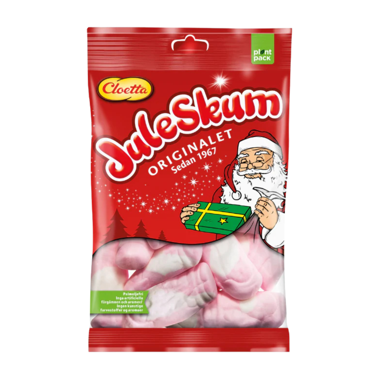 Cloetta Juleskum Santa Marshallows 100g Bag