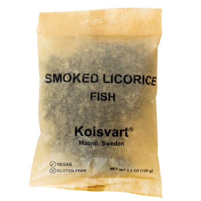 Kolsvart Smoked Licorice Fish