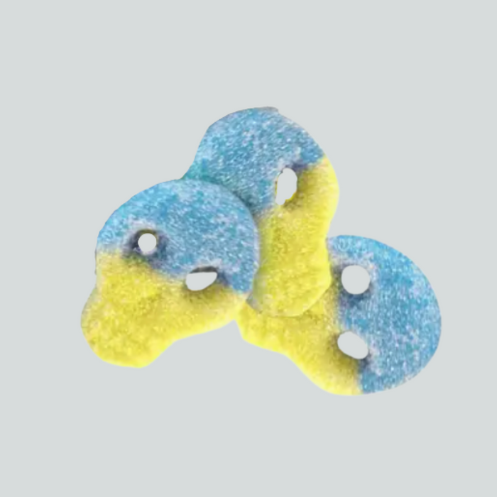Sour Blue Lemon Skulls