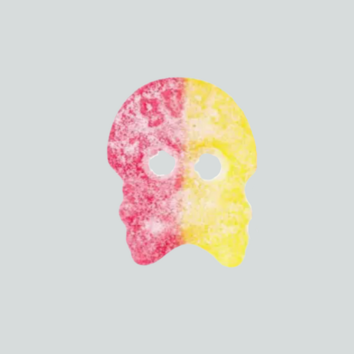 Raspberry Lemonade Sour Skulls