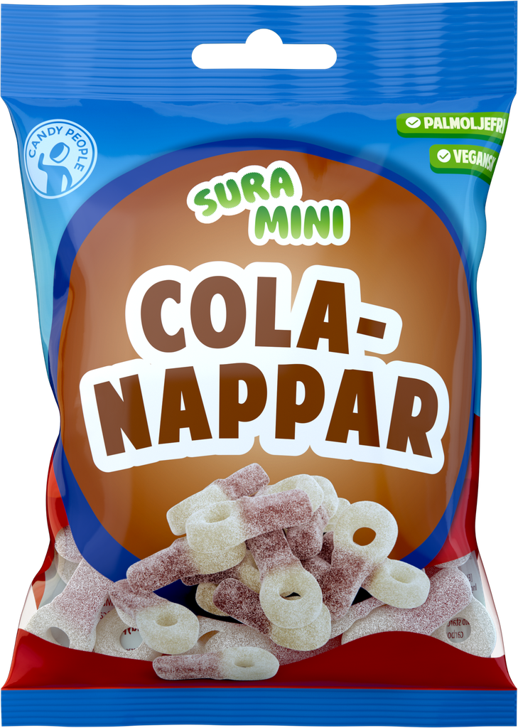 Candy People Sour Cola Dummies 70g Bag