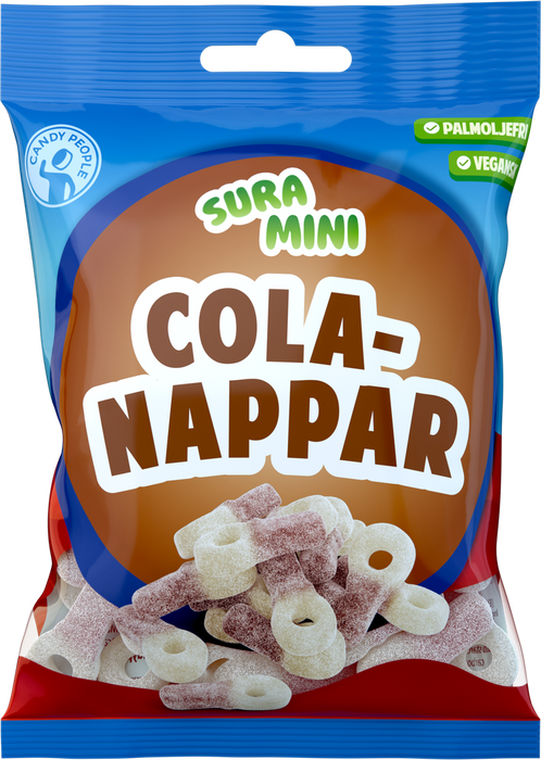 Candy People Sour Cola Dummies 70g Bag