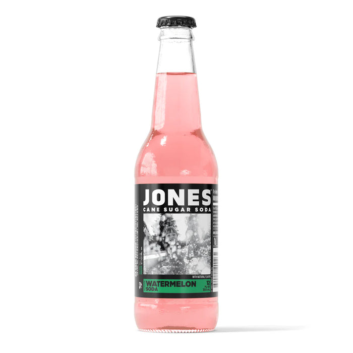 Jones Watermelon Soda w/Cane Sugar