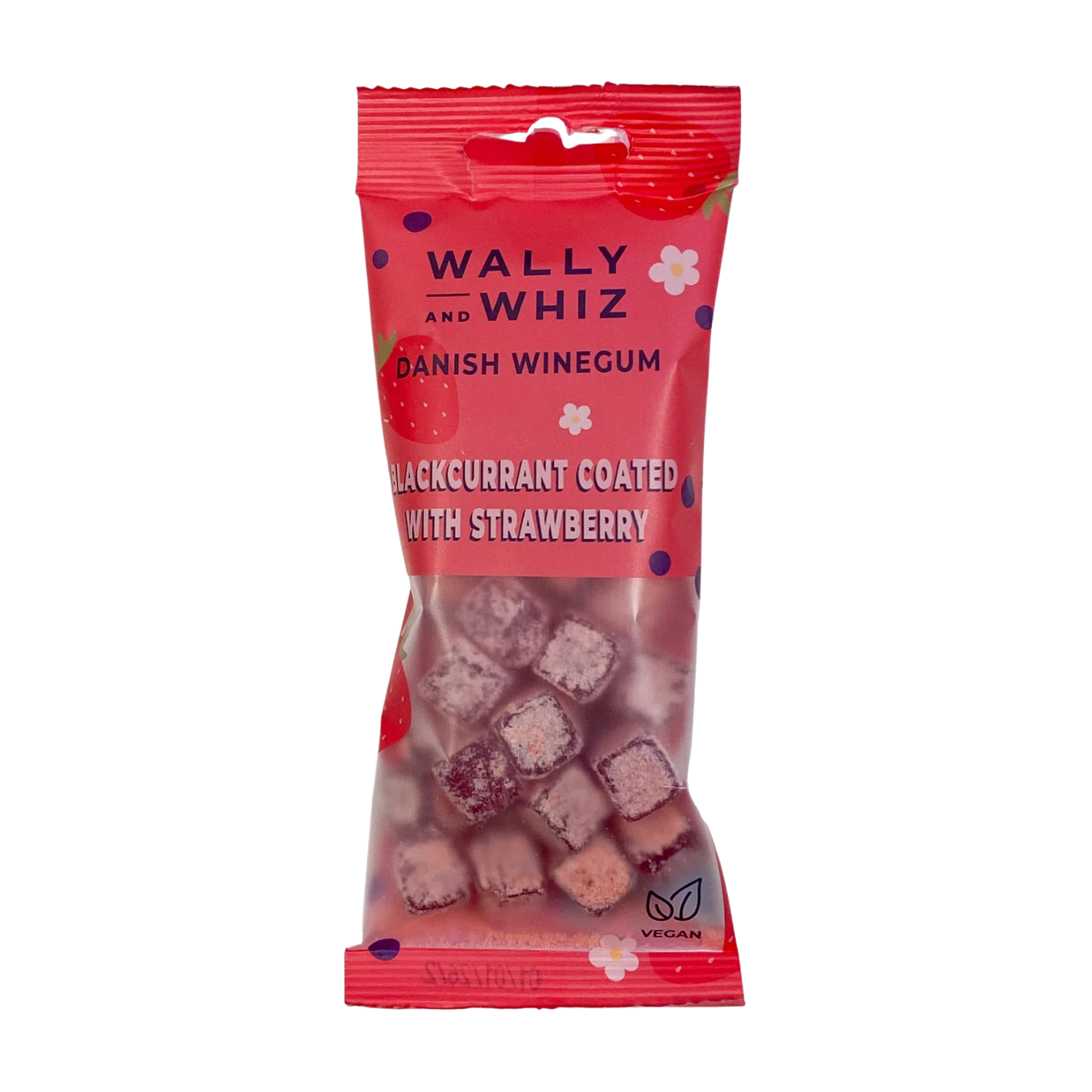Wally and Whiz Blackcurrant with Strawberry 56g Bag