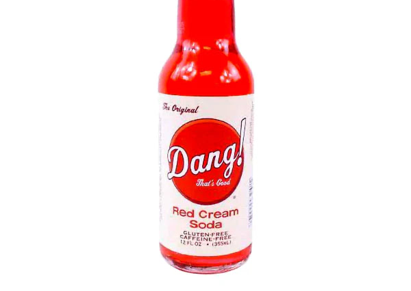 Dang! Red Cream Soda, 12oz Glass Bottle