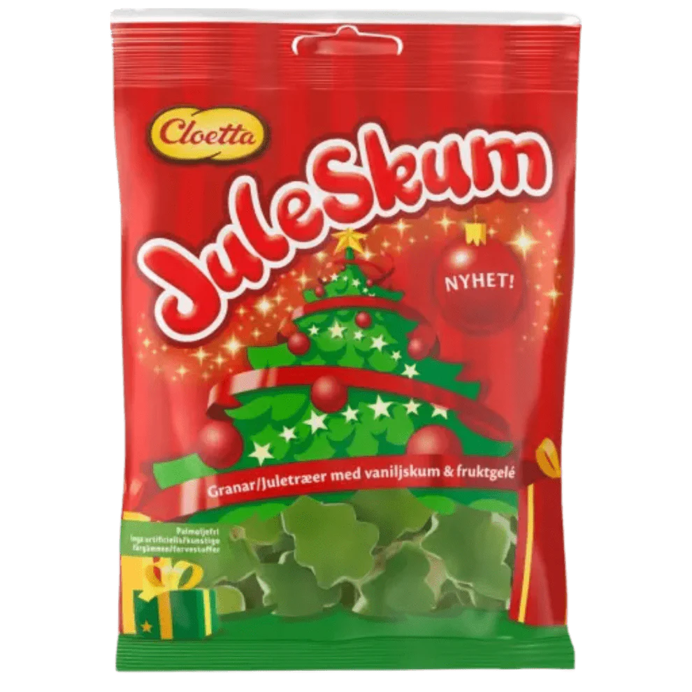 Cloetta Juleskum Christmas Trees